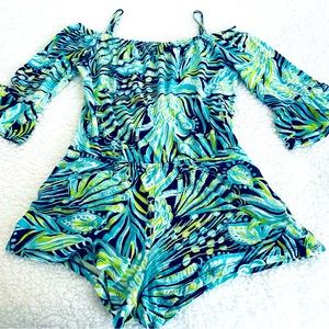 Lilly Pulitzer Romper Girls XL 12-14